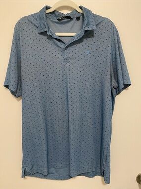 Travis Mathew Men’s Blue Polo Shirt XL